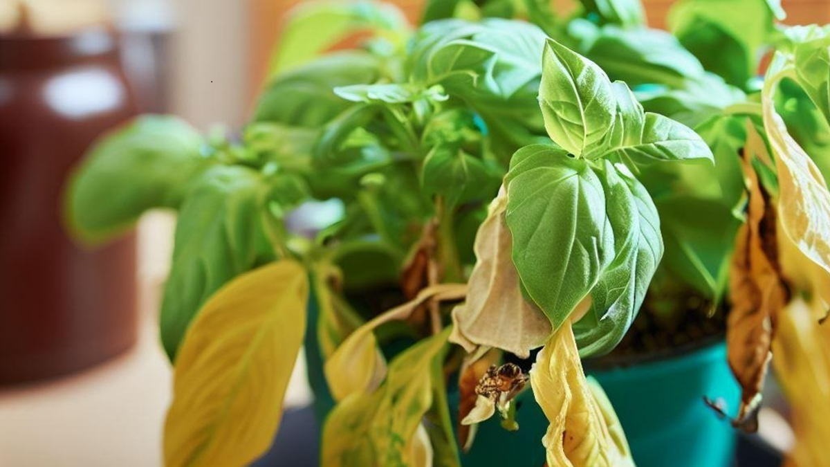 Overwatered Vs Underwatered Basil Spot The Signs And Revive Your Herb